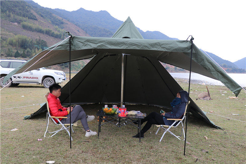 Sweater brother BROTHERSWEATER outdoor luxury camping windproof yurt camp hotel Indian tent