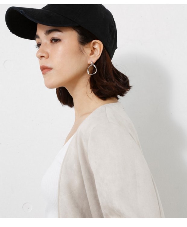 Bắp cải giá M + 18 mặc mùa thu đông với họa tiết và họa tiết retro áo khoác da gió giữa dài áo khoác bò nữ
