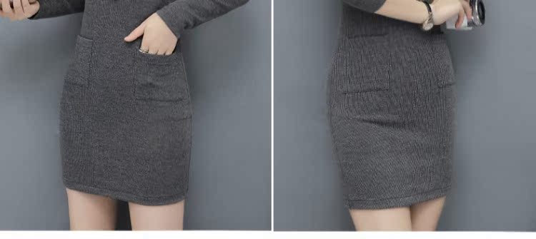 Manna trẻ em 2018 mùa thu mới phong cách nữ thời trang mỏng OL túi dài tay váy nữ đáy váy 	mẫu váy eo đẹp	