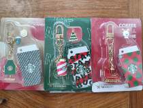 Starbucks Starbucks surrounding collection 2019 Christmas Coffee happy hanging key chain