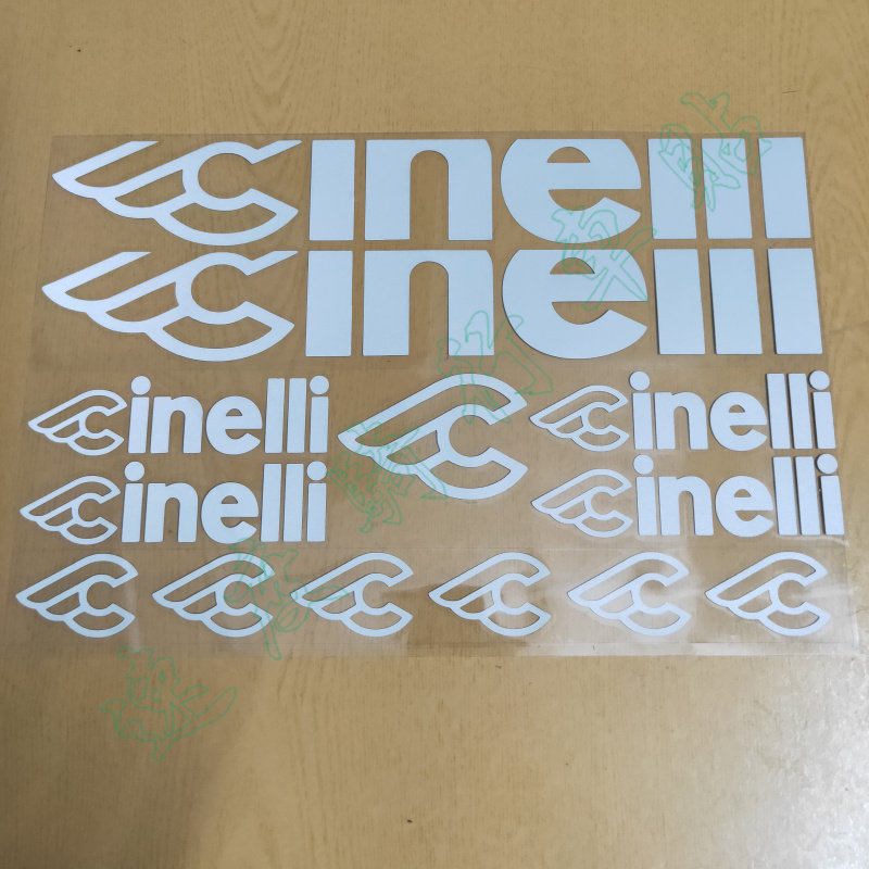 Bike Sticker Mountain Bike Road Bike Frame Sticker CINELLI Frame Sticker diy Cutout Sticker