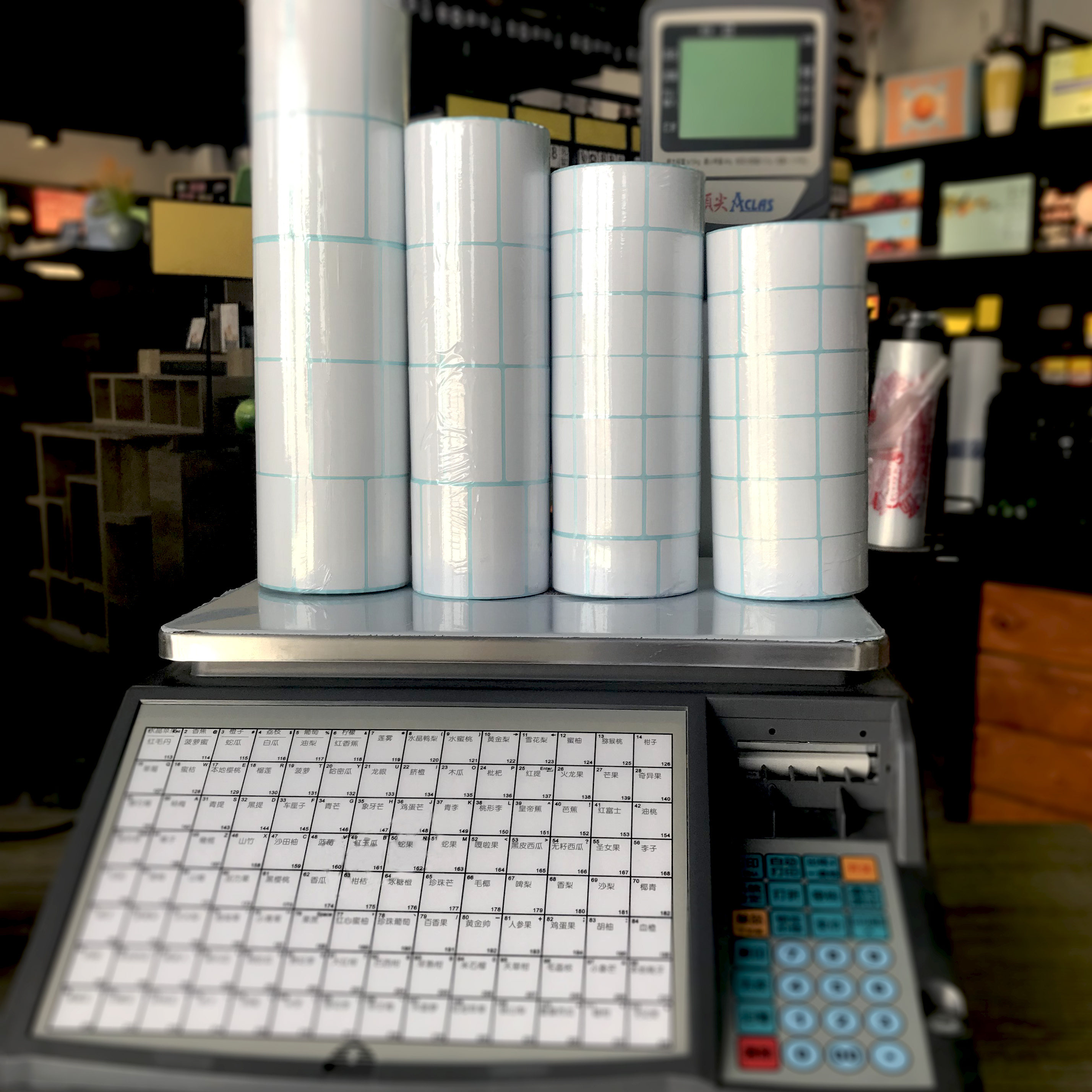 Tolido called barcode paper 60x40 scale paper Dahua electronic scale code supermarket called blank 40x30 label paper