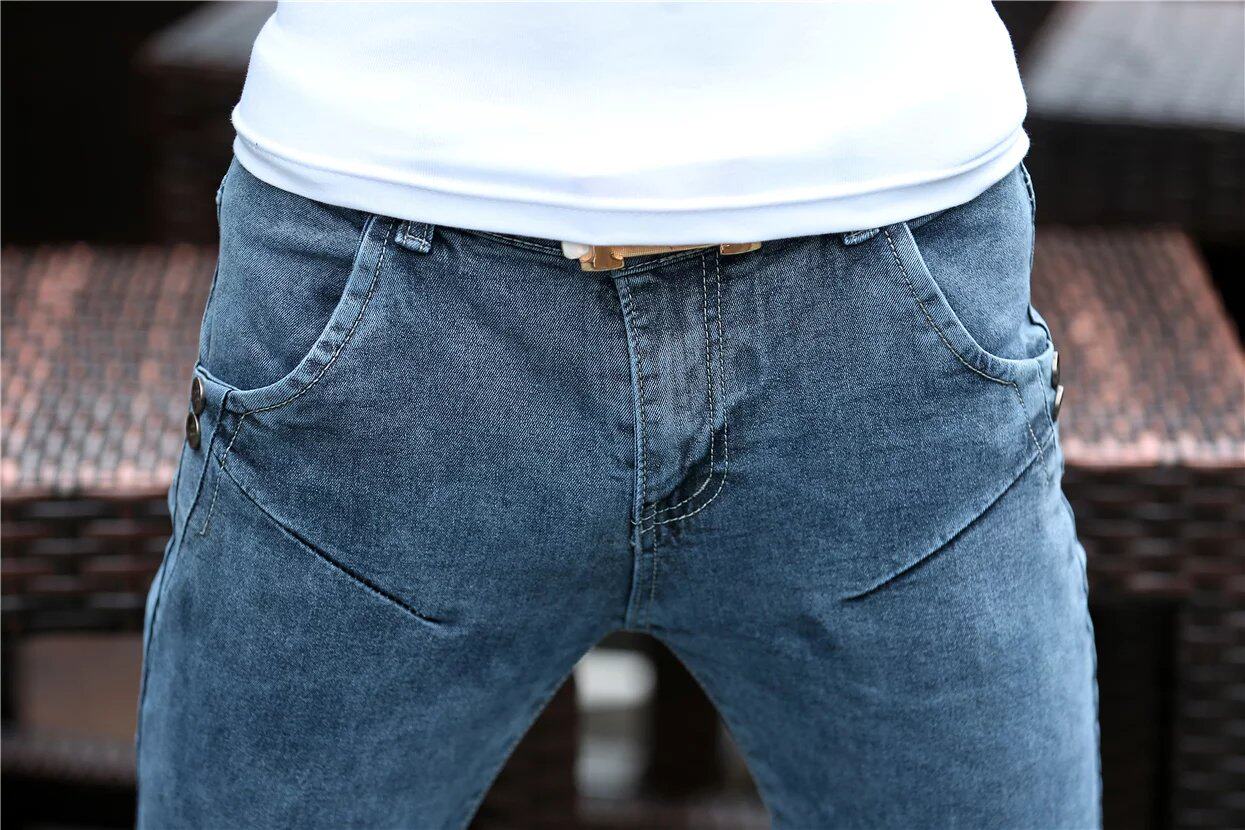 Jeans pour adolescent pieds Slim pour été - Ref 1468171 Image 22