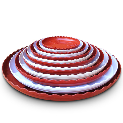 花盆托盘深接水垫脚沥水透气盘塑料加厚移动底盘圆形托多肉盆底座