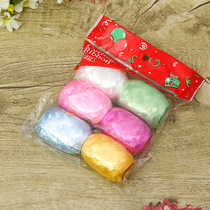 Studio balloon tie tie balloon ribbon wedding wedding arrangement new house decoration festival party color tether