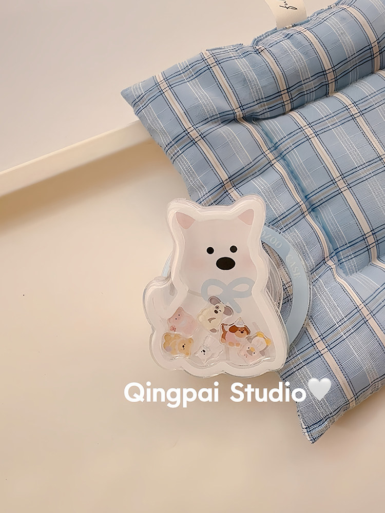 Lightweight Internet Celebrity ins Cartoon Pattern Shaker Compatible with Magsafe Magnetic Stand for Phones, Strong Adhesion, New Model