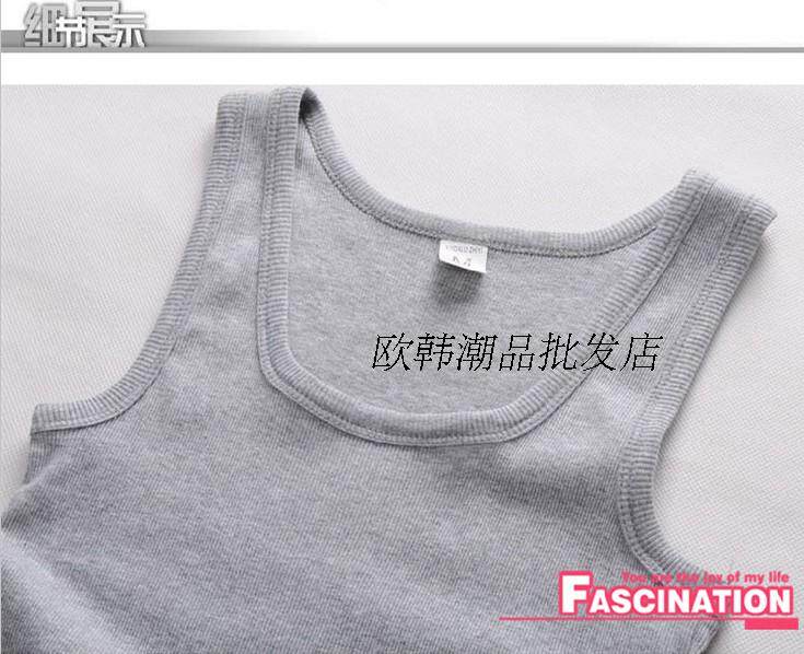 Débardeur homme maillot de corps LEAVO JOHNSON en coton - Ref 1600452 Image 8