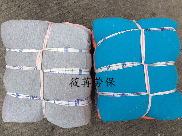 Hot-selling flower and color old cloth to wipe oil rag old water-absorbing labor insurance clean back silk white cotton