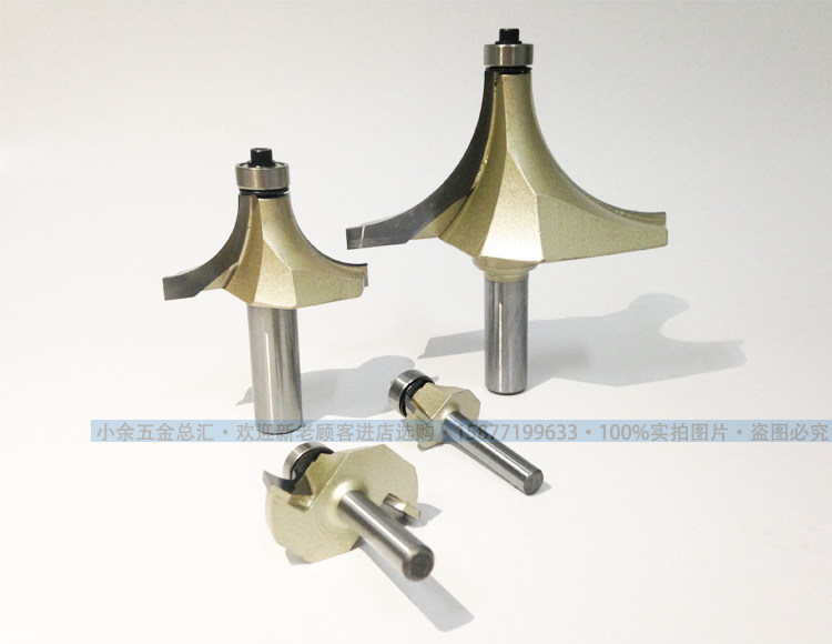 Wave specials 1 2 shank Fillet Knife Wood Milling Cutter Electric Wood Notching edge machine tool head engraving machine tool Gong Knife