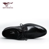 Septwolves, дышащие демисезонные большие туфли для кожаной обуви, очень большая кожаная повседневная обувь, мягкая подошва, в корейском стиле, большой размер