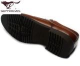 Septwolves, кожаная модная повседневная обувь, европейский стиль, из натуральной кожи