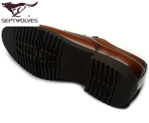 Septwolves, кожаная модная повседневная обувь, европейский стиль, из натуральной кожи