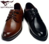 Septwolves, кожаная модная повседневная обувь, европейский стиль, из натуральной кожи