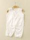 Summer children's silk pajamas set, mulberry silk, boys' and babies' home clothes, girls' air-conditioned clothes, short sleeves and long pants