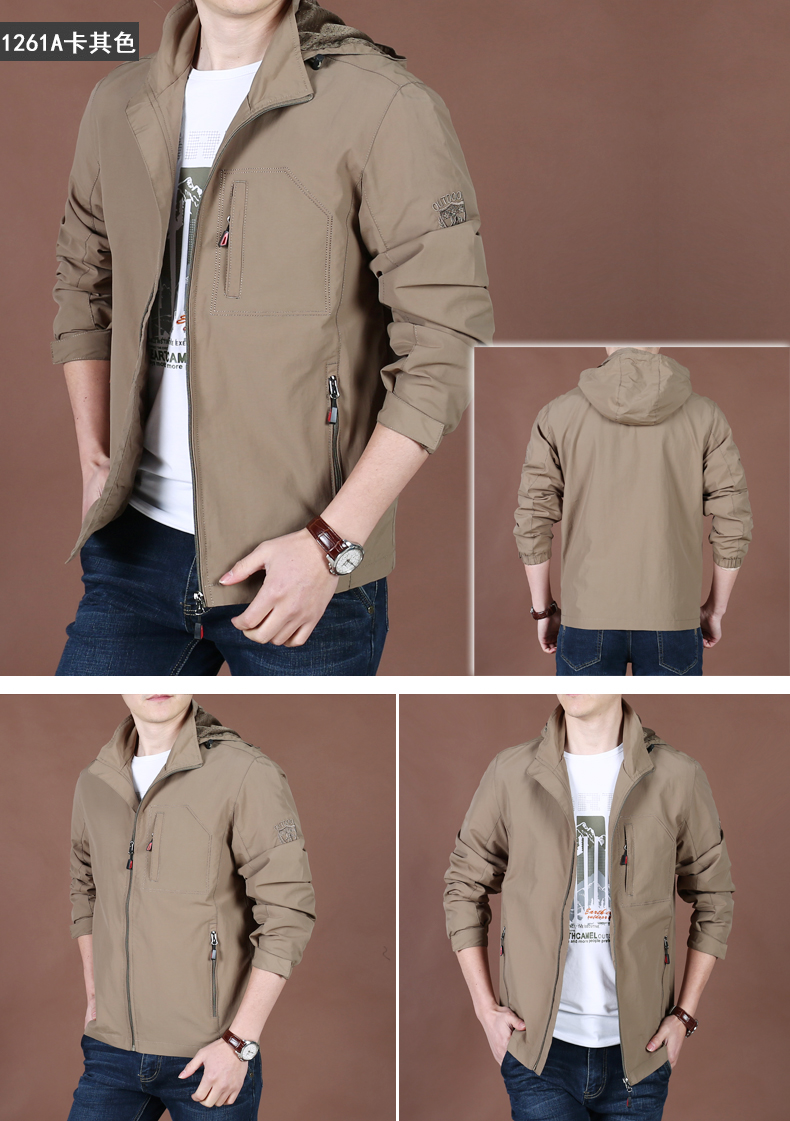 Blouson homme NIANJEEP    manches longues en Nylon - Ref 3118684 Image 20