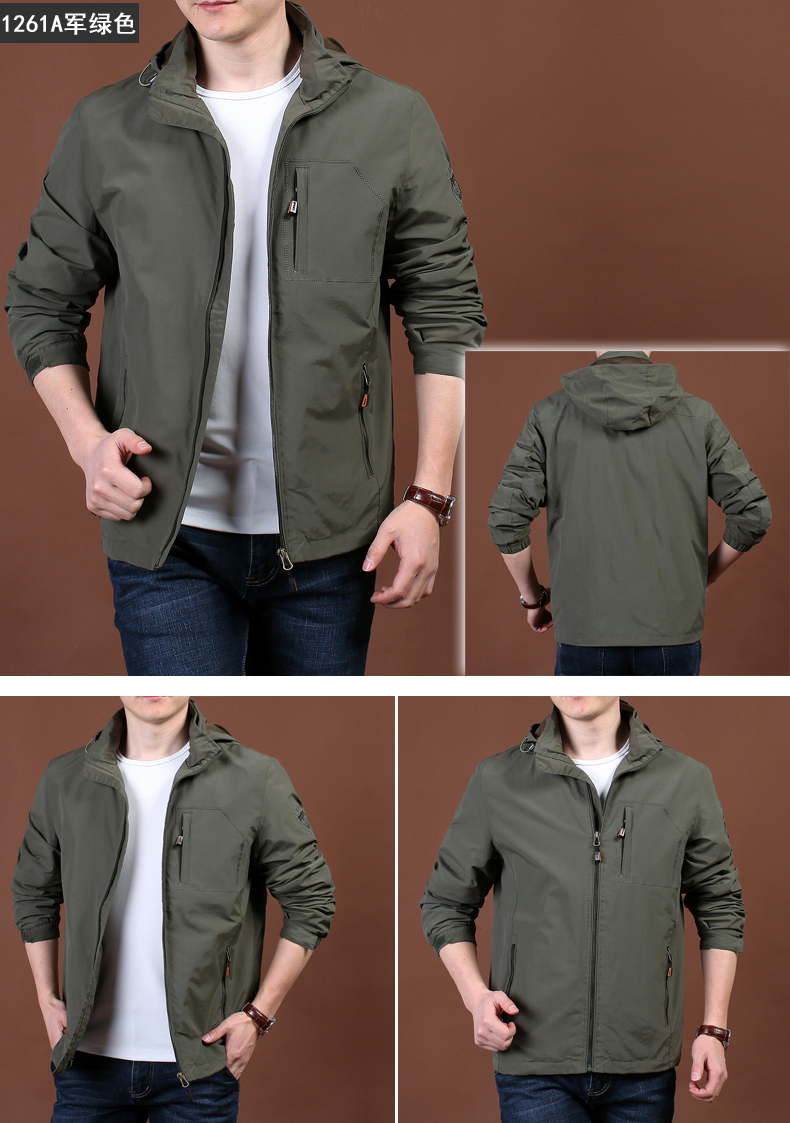 Blouson homme NIANJEEP    manches longues en Nylon - Ref 3118684 Image 19