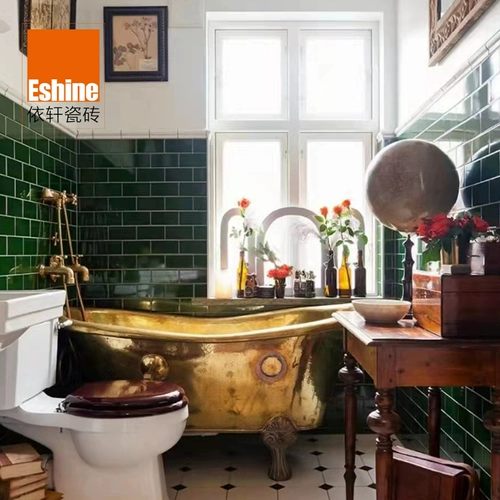 Yixuan B & B Post Demon -Green Кирпичная цепь, туалетная комната, кухня ванная комната длинная кирпичная кирпичная кирпич