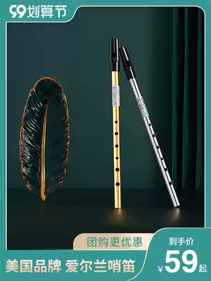 American brand NAOMI Irish whistle beginner entry six-hole recorder C tone d tweeter