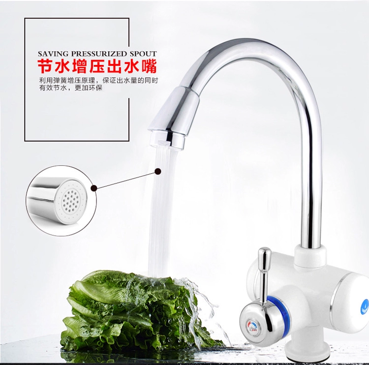 Vòi nước nóng điện Keanch Le JDR-5D là bếp nước nóng cắm điện nóng cắm kép sử dụng đơn giản