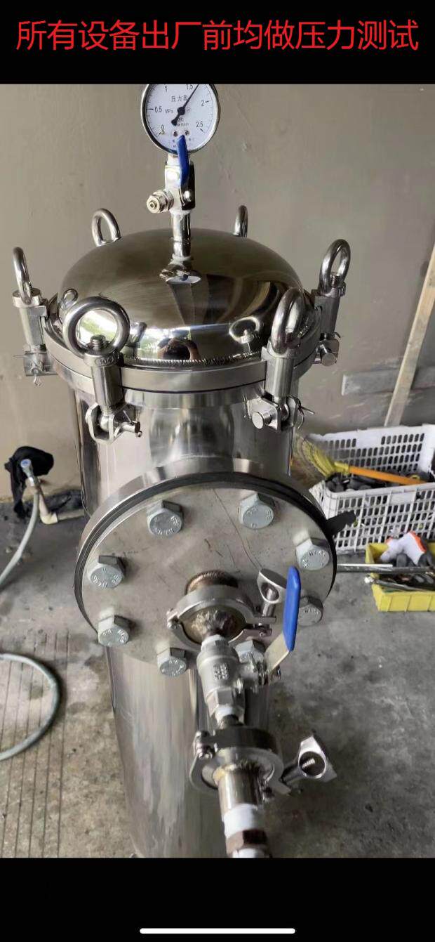 Оборудование для фильтрации 工厂直销袋式双联过滤器 卫生级食品级不锈钢 可切换大流量过滤机