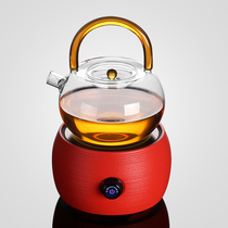 Kang Yun transparent glass kettle cooking teapot set boiled water black tea filter household electric pottery stove tea maker making tea