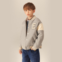 eland kids casual childrens clothing boys American single-breasted lapel coat EKJWE1101N