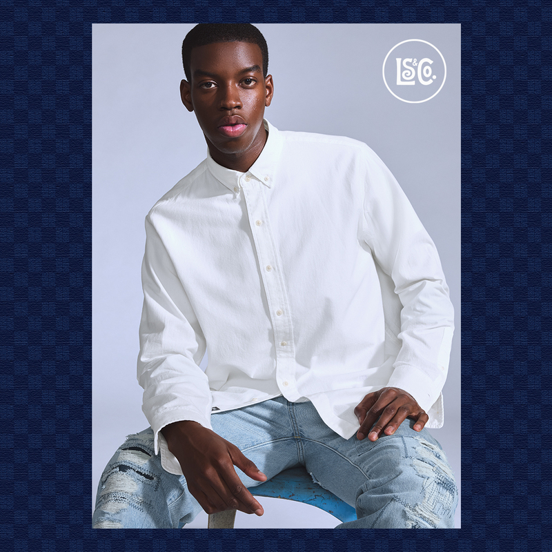 Levis ® Bluetab ™   25 Spring Men's Casual Shirt 001Li-0001