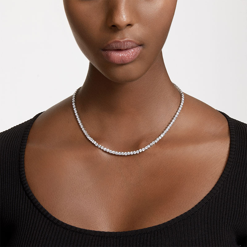Swarovski Matrix Tennis Necklace