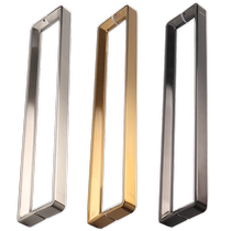 304 stainless steel triangular square pipe rounded corners big door handle glass door handle wood door handle metal door handle