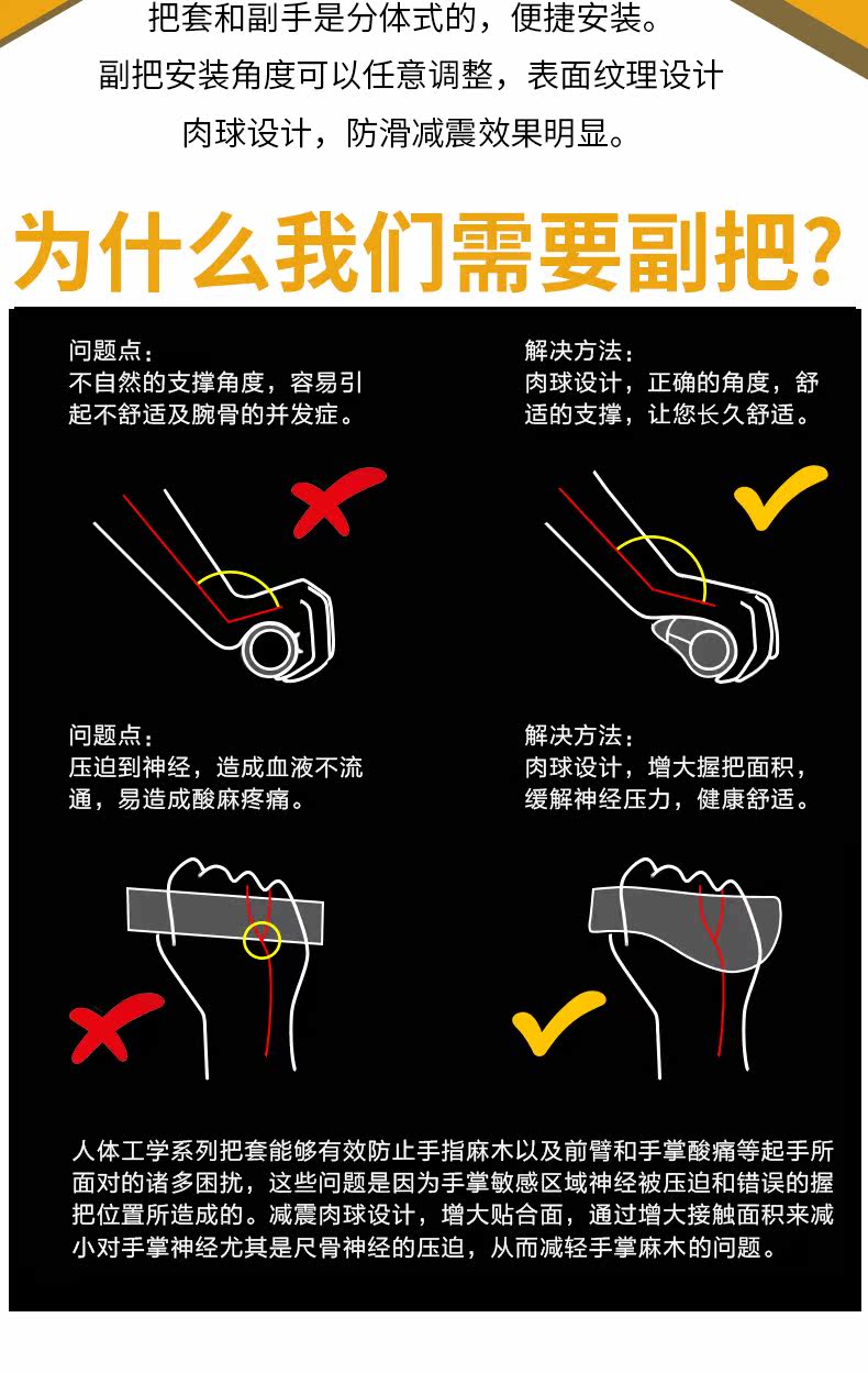 Poignées de vélo - Ref 2339423 Image 13