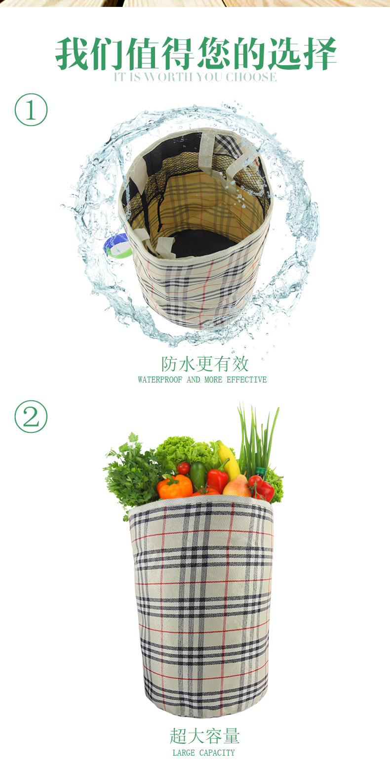 Panier pour vélo en toile - Ref 2257792 Image 8