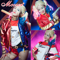 Mcoser spot suicide squad Halle Quinn suicide squad clown female cos costume