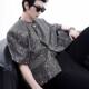 ການອອກແບບ niche ສັ້ນ sequined shoulder pad ເສື້ອ jacket ແຂນສັ້ນສໍາລັບຜູ້ຊາຍ summer light luxury high-end top half-sleeved ສໍາລັບຜູ້ຊາຍ