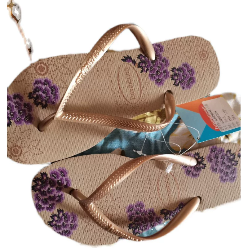 Шлепанцы Havaianas Havana импортированы из Бразилии, нескользящие и износостойкие, верность, новые