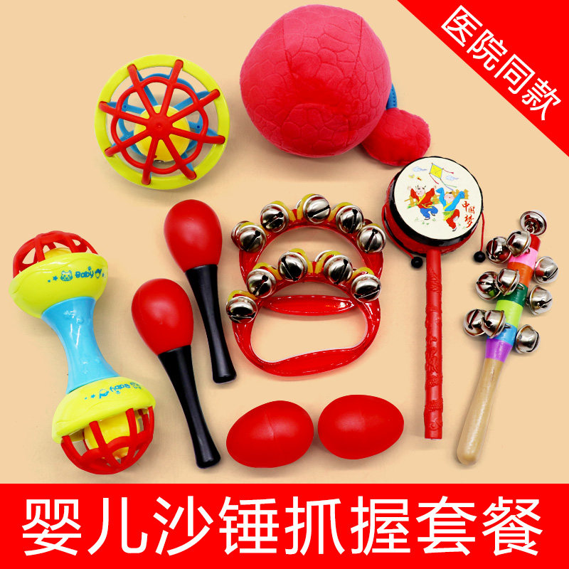 宝宝小沙锤球，红色手摇铃如何助力宝宝成长？👶 -沙锤/沙蛋/沙球-淘宝好物网