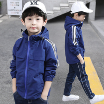 Boys  jackets spring and autumn stormtroopers 2021 new childrens clothing western style autumn thin section middle and large childrens spring and autumn childrens clothing