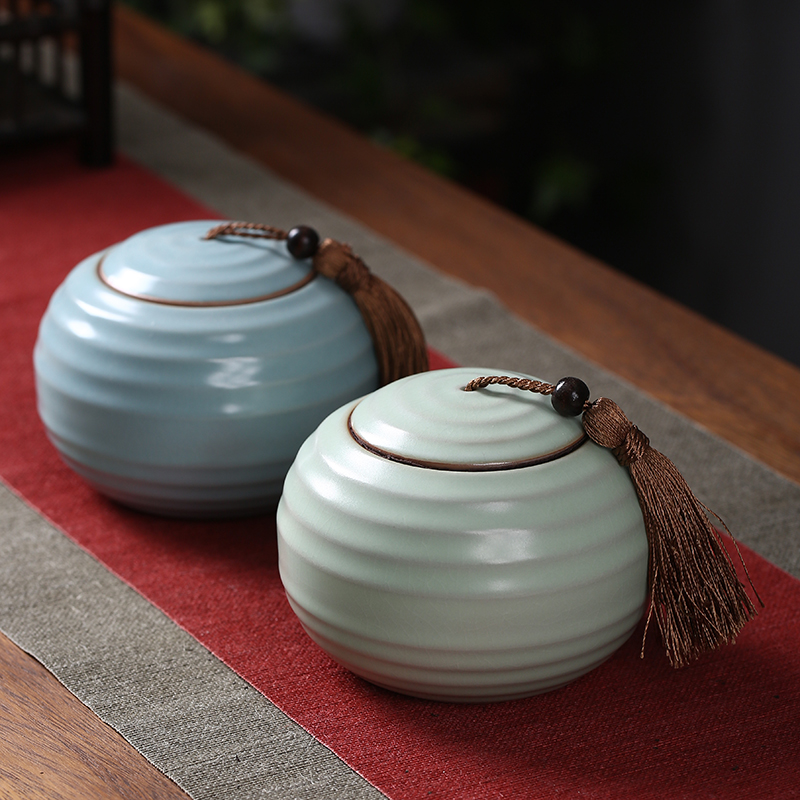 Back economic prosperous household large creative fashion caddy fixings your up slicing can keep POTS hermetic seal medium ceramic pot