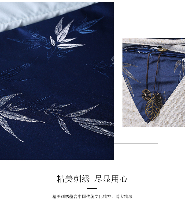 Back economic prosperous gift box the tea pot single pot pot box cloth embroidery gift box