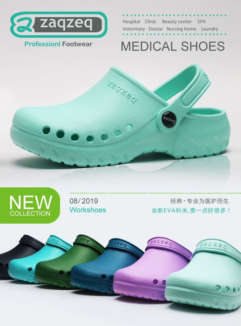 Tanhe surgical shoes, medical experimental shoes for men and women, operating room slippers, doctor's special non-slip toe-cap shoes