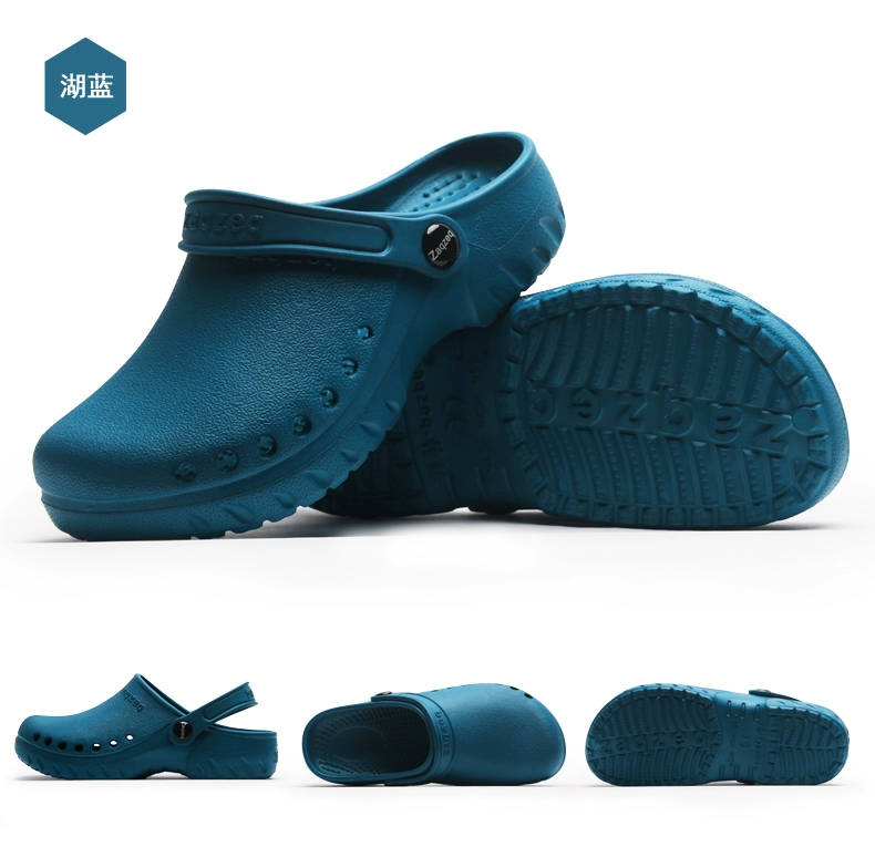 Tanhe surgical shoes, medical experimental shoes for men and women, operating room slippers, doctor's special non-slip toe-cap shoes