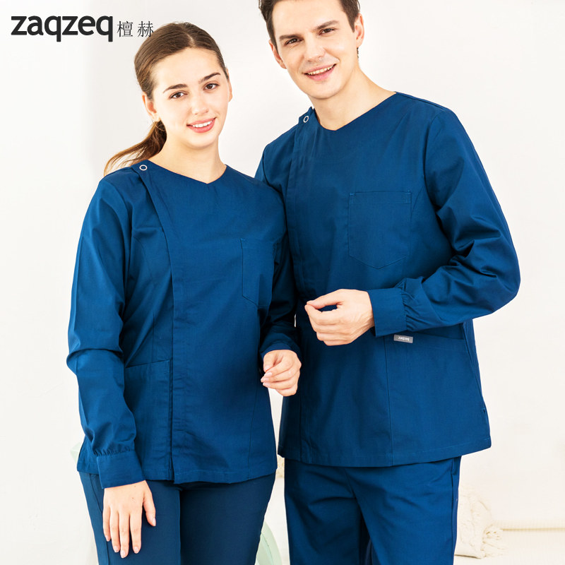 Operating room Long sleeves Handwashing women's skin management Doctors workwear Men's surgical anesthesiologist Isolation Coat