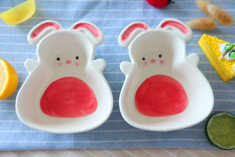 Jingdezhen gốm sứ dễ thương củ cải nhỏ món ăn Nhật Bản bộ đồ ăn giấm món ăn nước tương món ăn gia vị món ăn món ăn món ăn món ăn - Đồ ăn tối bộ chén đĩa đẹp