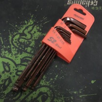 Imported S2 steel hexagon socket wrench inside the hexagonal L-shaped hexagon screwdriver set activity