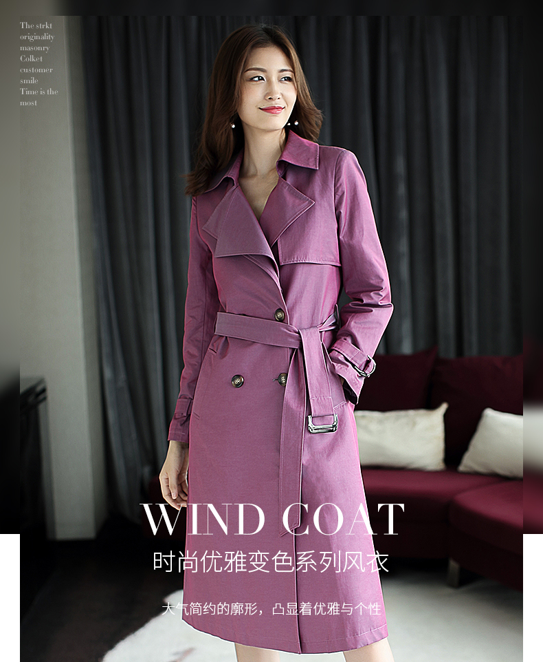 Trench pour femme en Coton en Coton - Ref 3227700 Image 7