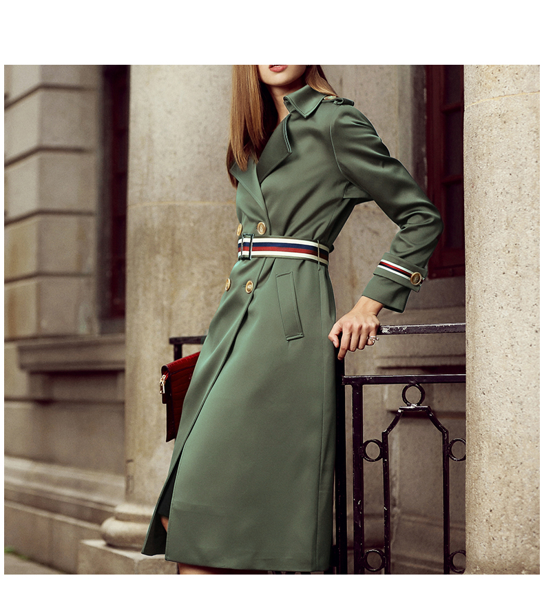 Trench pour femme en Polyester en Polyester - Ref 3227654 Image 18