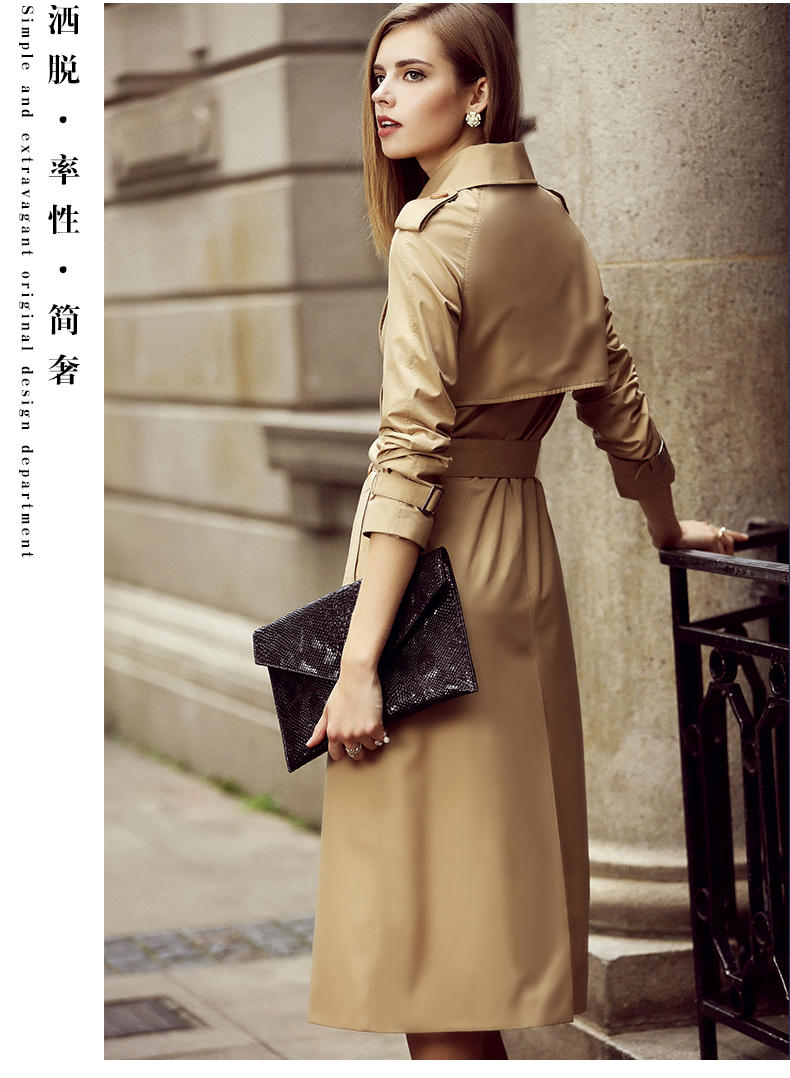 Trench pour femme en Nylon en Coton - Ref 3226568 Image 16