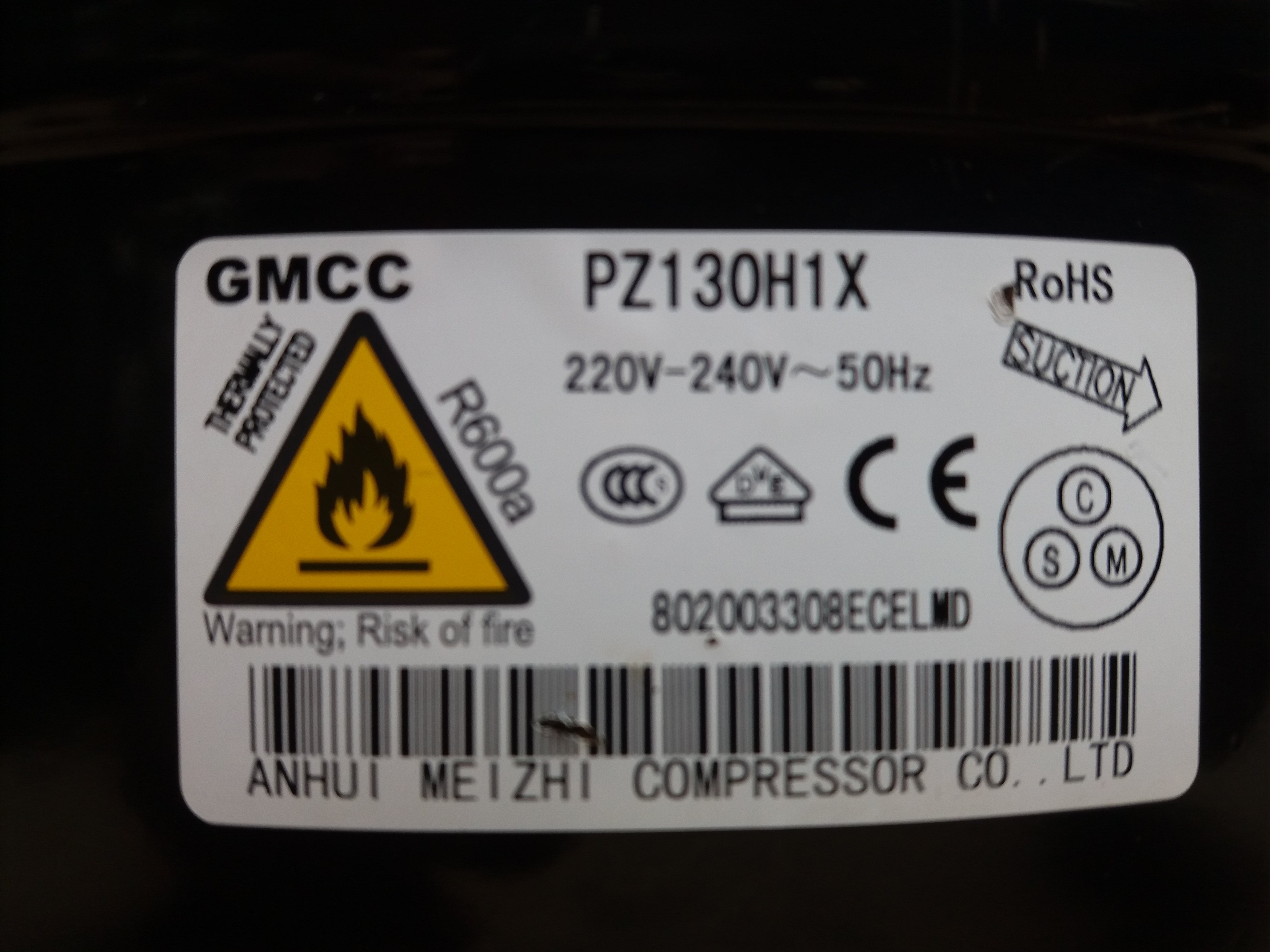 New Meizhi compressor PZ150H1XPZ130H1XPZ90E1HPZ80E1APZ59E1ASZ99