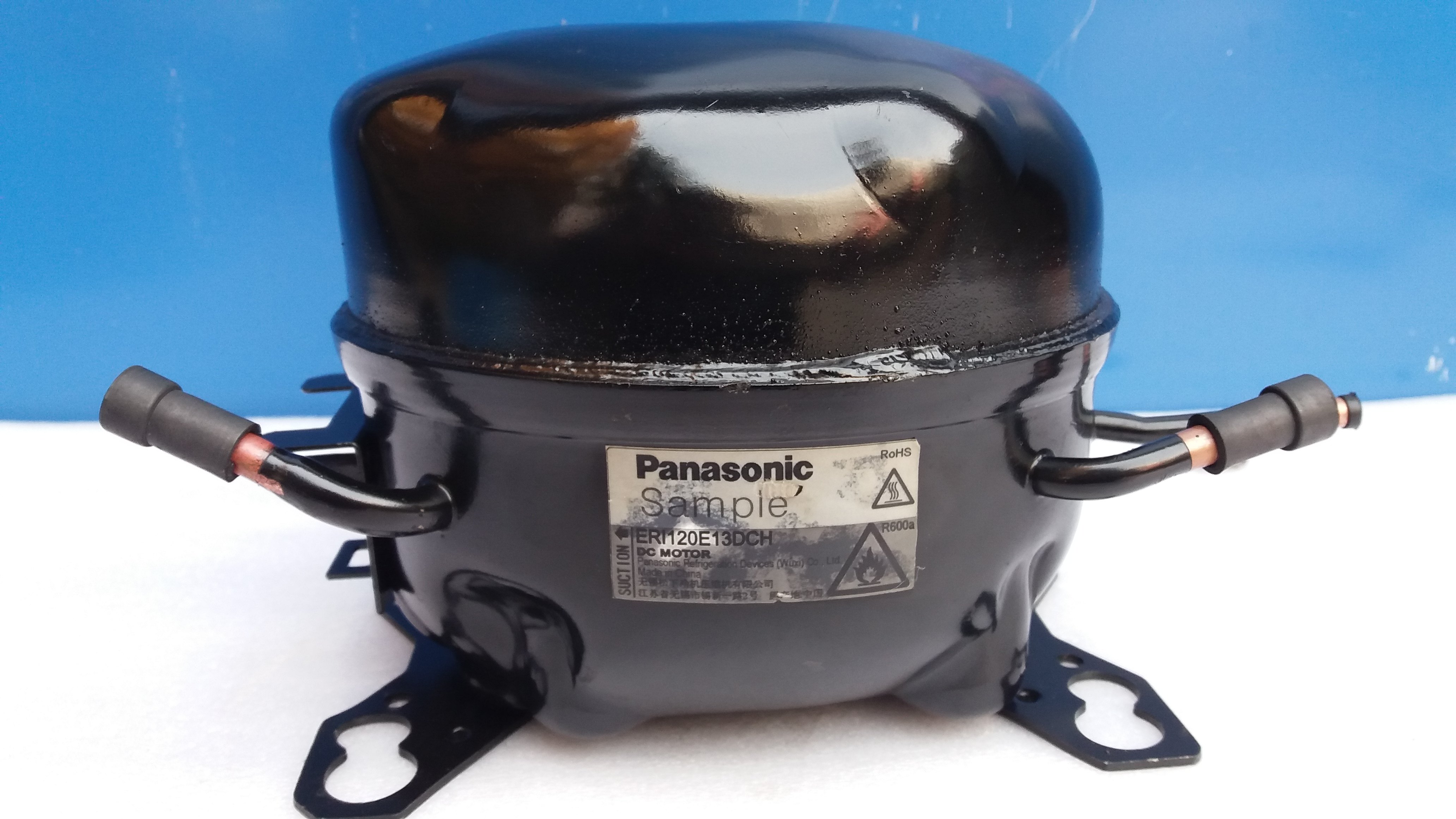 Panasonic variable frequency compressor ERI120E13DCH (off-line machine) instead of LG compressor BMG110NAMV