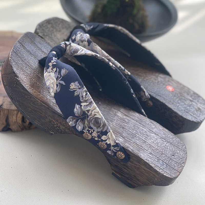 High-Heeled Evening Slippers, High-Heeled Crescent Clogs, Cos Unisex Left and Right Clogs, Japanese Style Non-Slip