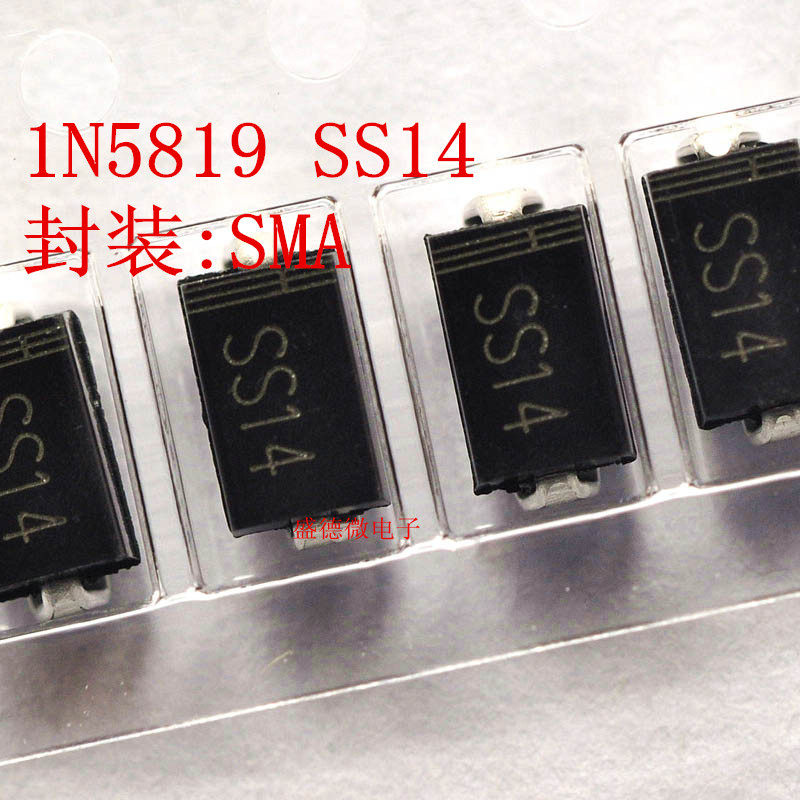 Patch Schottky 1N5819 1N5819 IN5819 SS14 SS14 1A40V 50